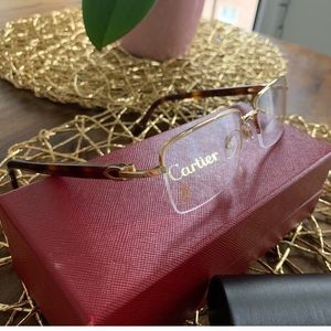 Cartier Authentic Glasses Wood Frame! 👓